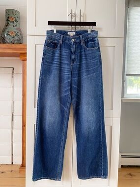 Lucky Brand Wide Leg High Rise Jeans